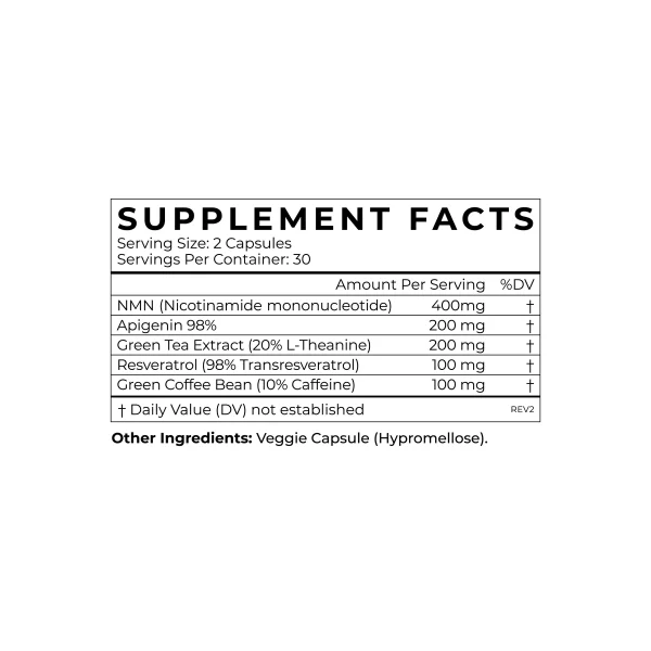 Cymbiotika NMN + Trans Resveratrol